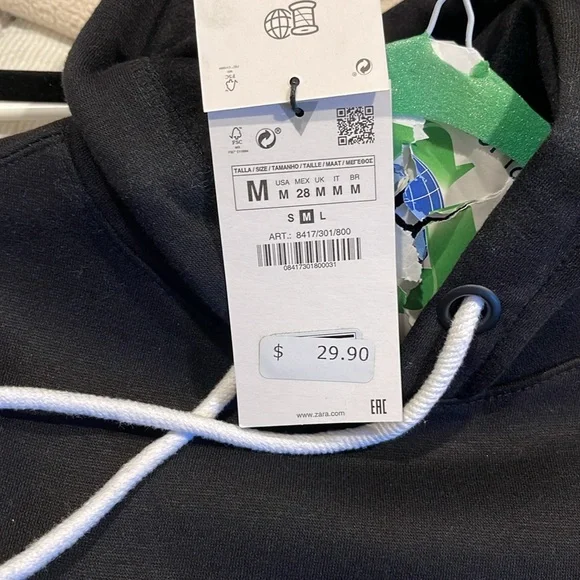 Zara oversize hoodie - Picture 3 of 3